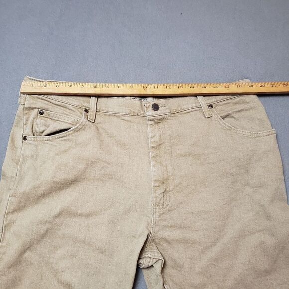 Wrangler tan jeans regular fit sz 40 - Picture 9 of 12